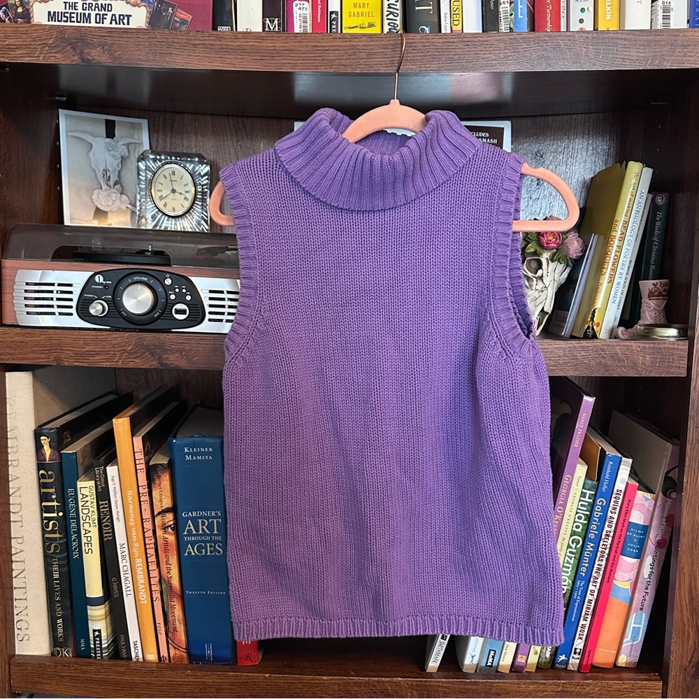 Mossimo Sleeveless Knit Turtleneck